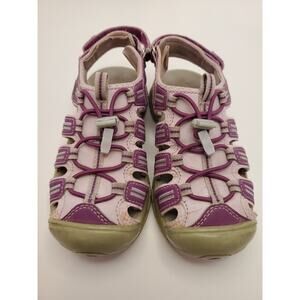 Khombu Sandy Kids Active Sandal Closed Toe Purple/Pink Youth Size 12